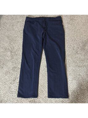 Banana Republic Pants Men'sSize 38x30 Navy Blue Straight Fit Chinos Cotton